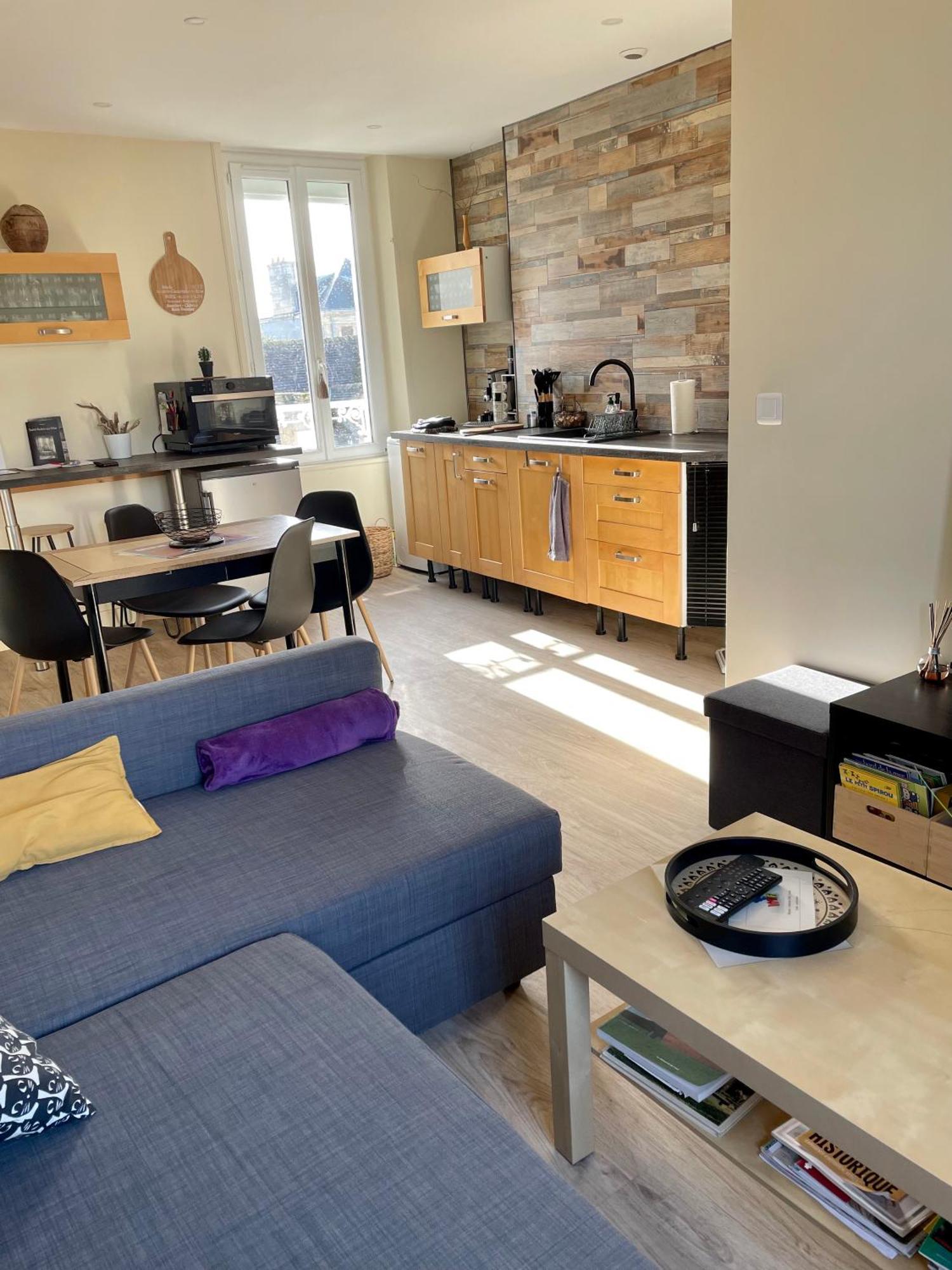 Saint-Aubin-Sur-Mer: Bel Appartement Traversant Esterno foto