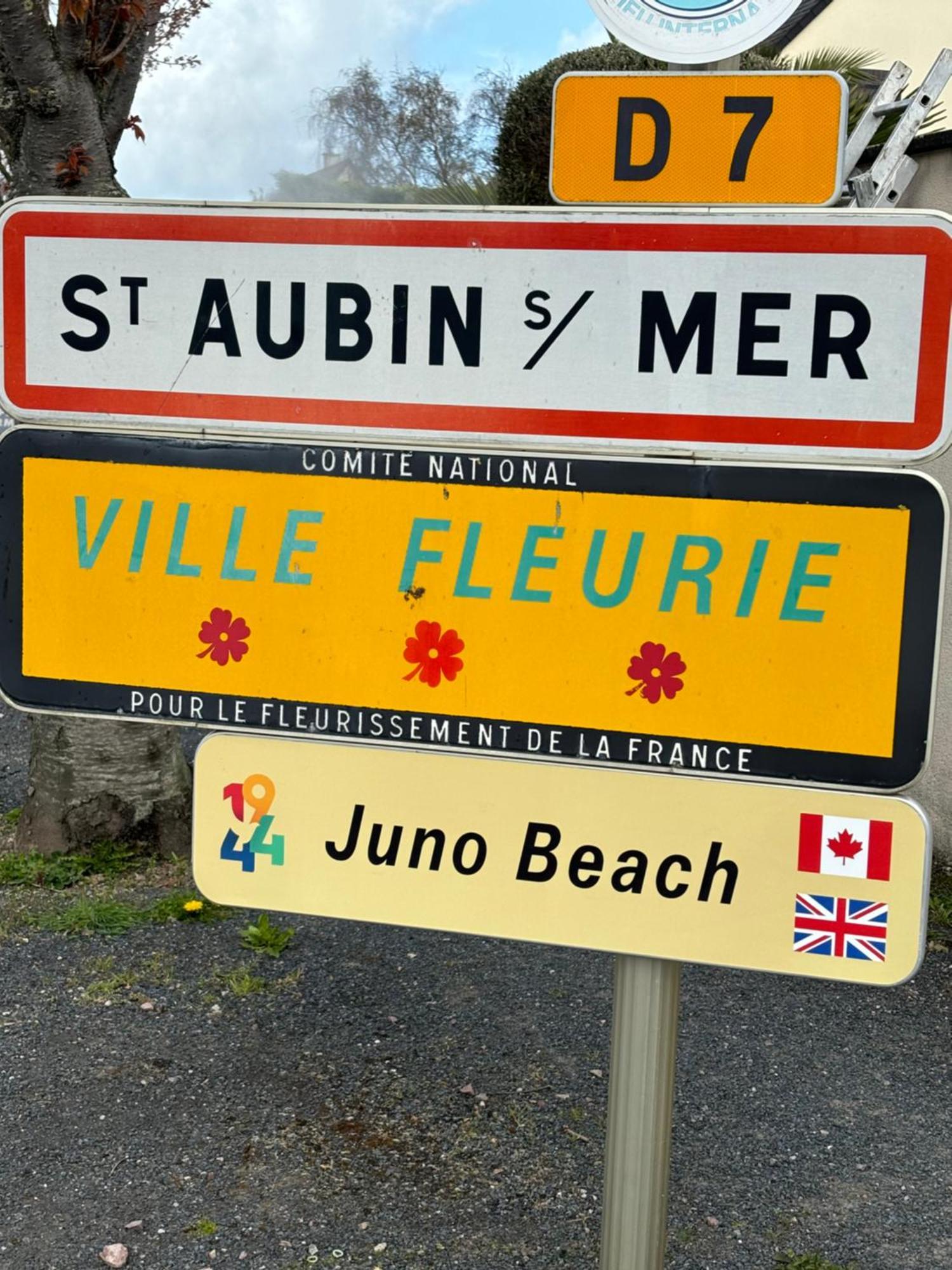 Saint-Aubin-Sur-Mer: Bel Appartement Traversant Esterno foto